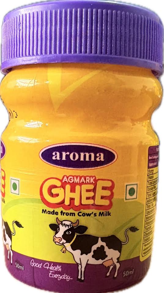 Aroma Ghee 100ml(Pack of 1)|Aroma in every drop|Rich Taste & Aroma|Natural Ghee Perfect For Traditional Recipes
