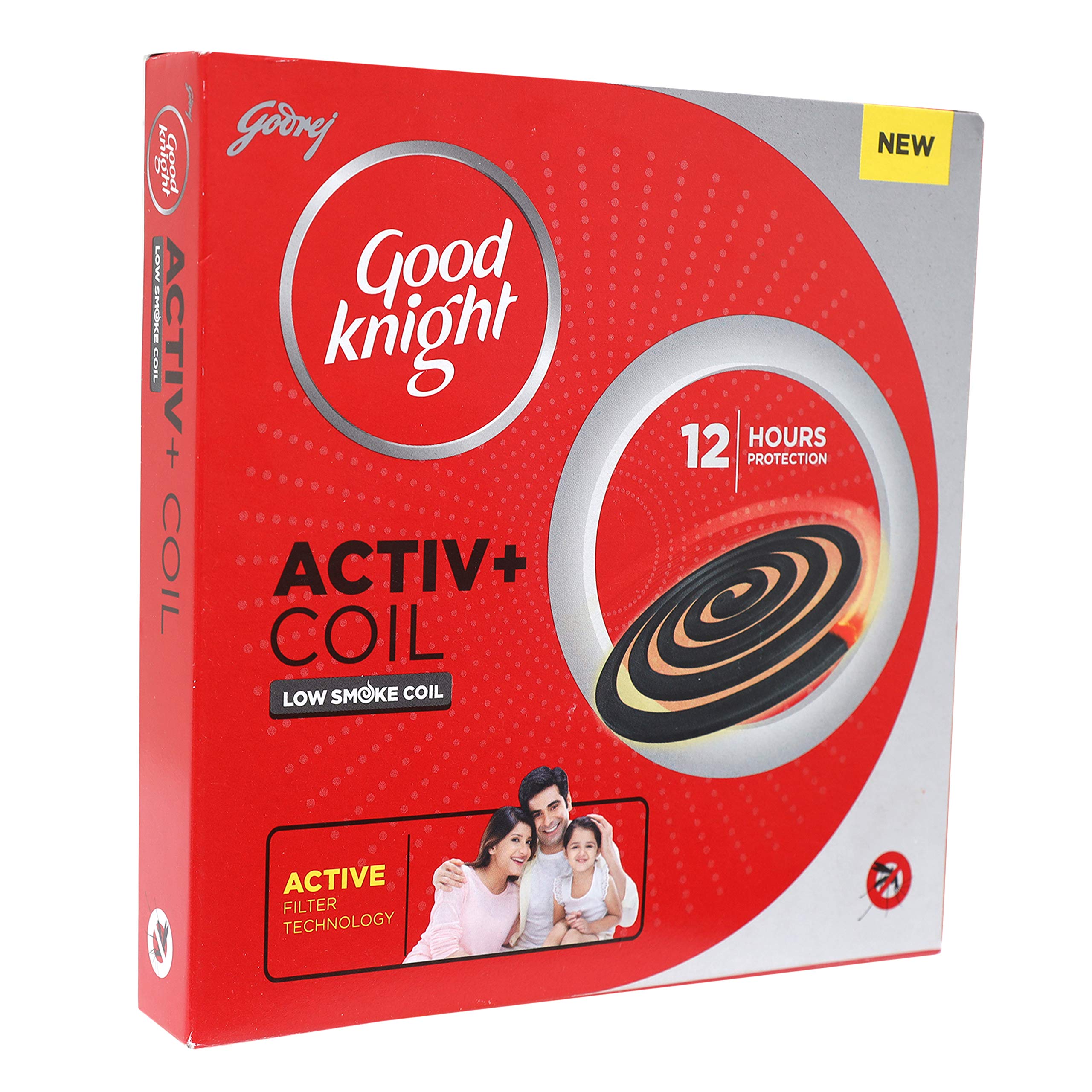 Godrej Good Knight Activ + Low Smoke Coil 10N