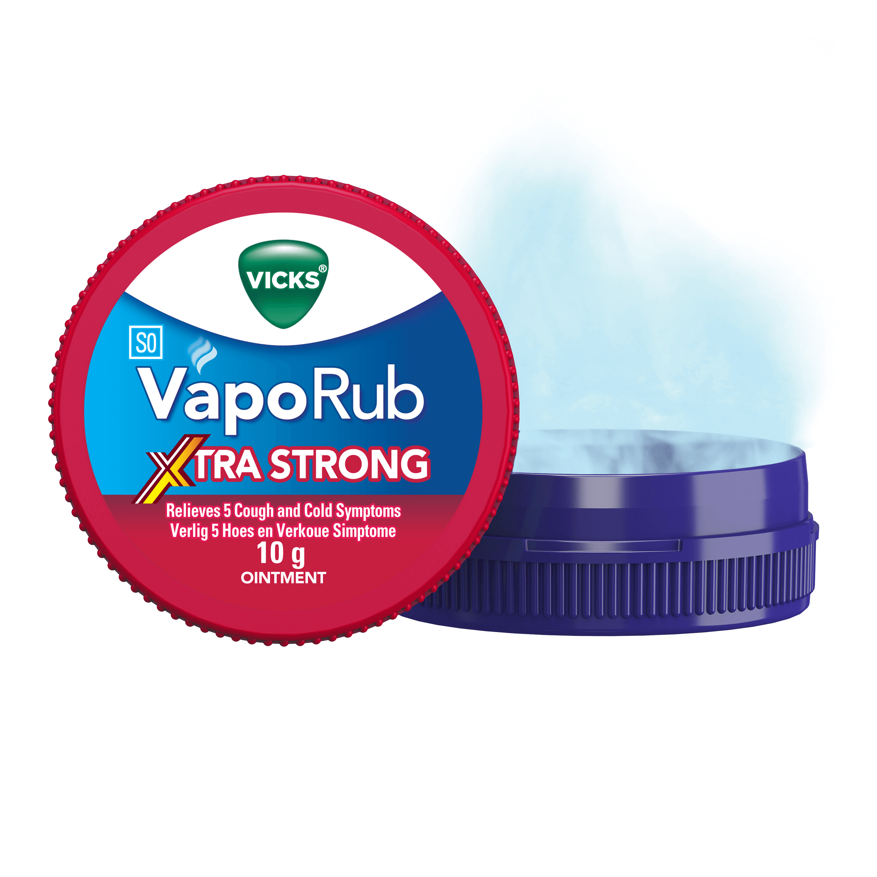 Vicks VapoRub Xtra Strong for Cough + Cold + Headache 10ml