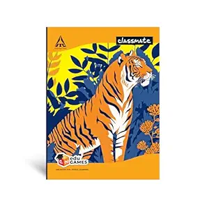 Classmate Medium Size Ruled Note, 172 Pages (Size : 24 x 18 cm)