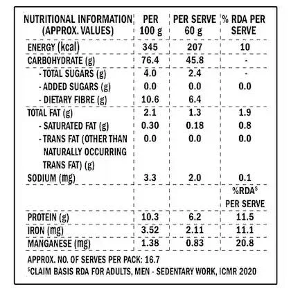 Aashirvaad Atta with Millets 1kg - extra image