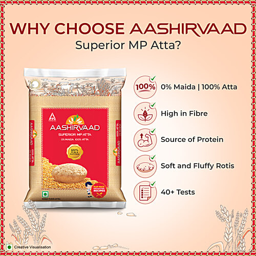 Aashirvaad Superior Mp Atta 1kg - extra image