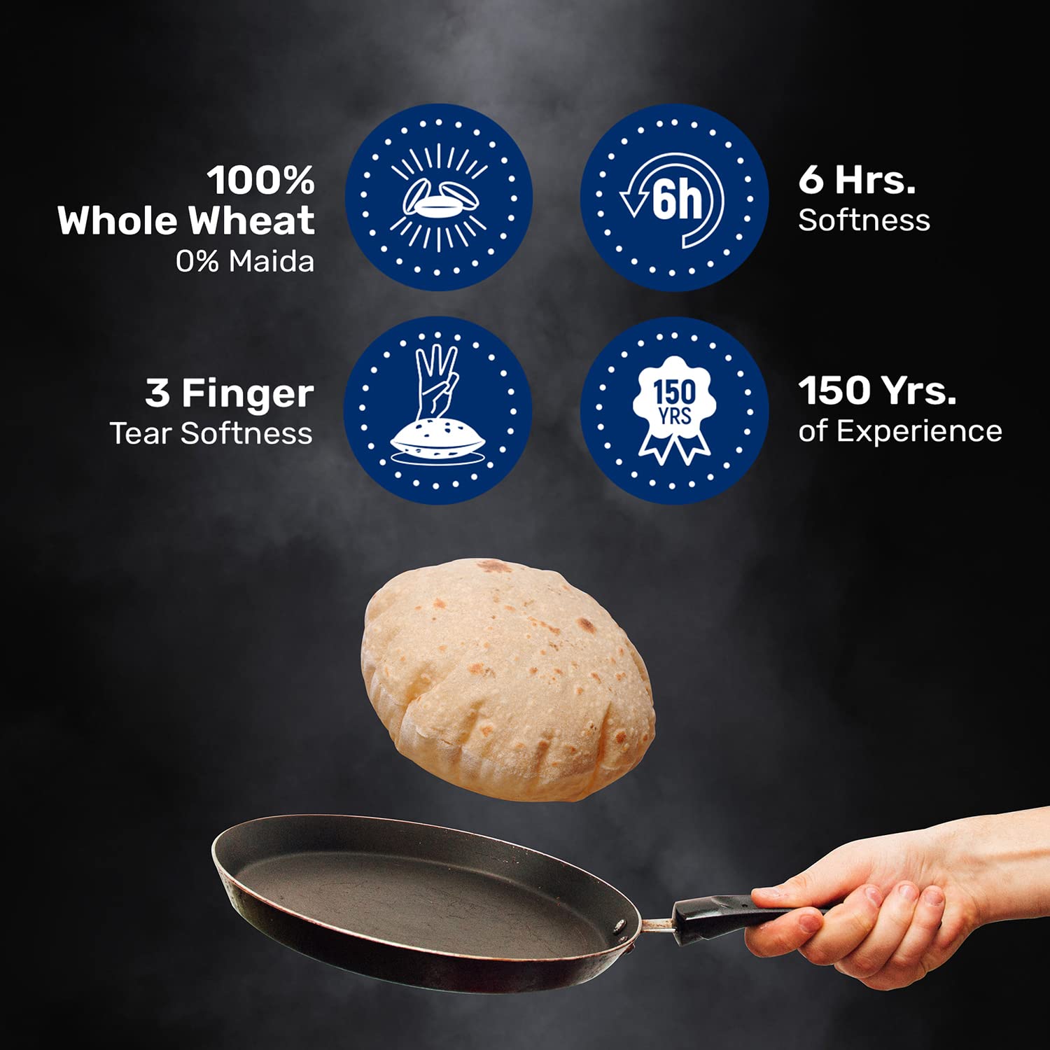 Pillsbury Chakki Fresh Atta 550g - extra image