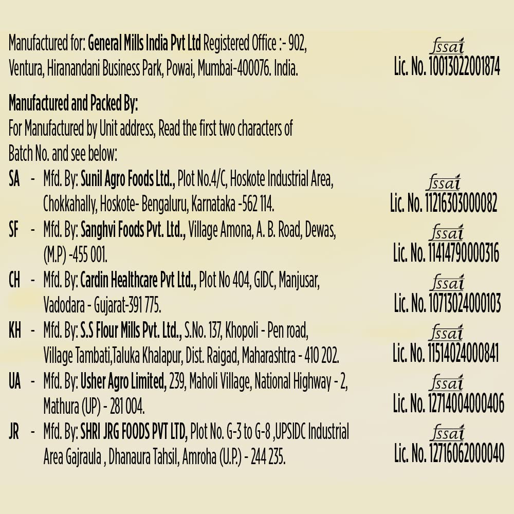 Pillsbury Chakki Fresh Atta 550g - extra image