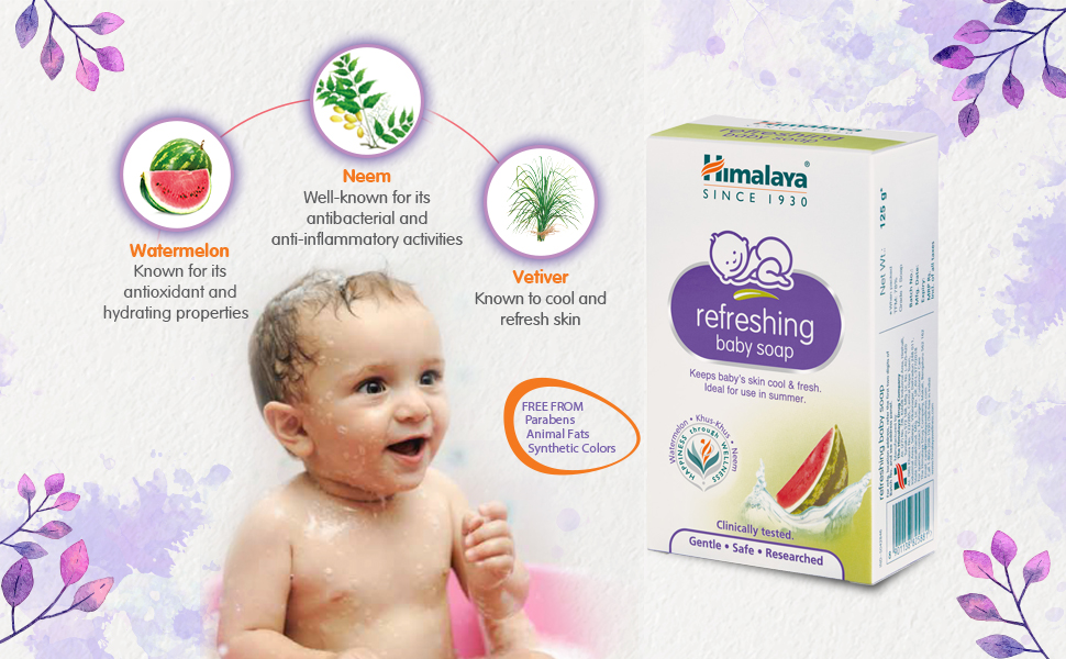 Himalaya Refreshing Baby Soap 75g - extra image