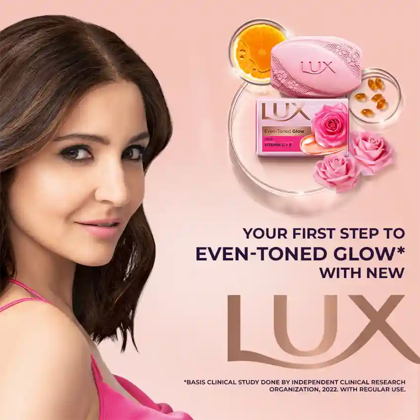 LUX Rose & Vitamin - E - Soft - Glow Skin Soap, 100g (Pack of 4) (4 x 100 g) - extra image