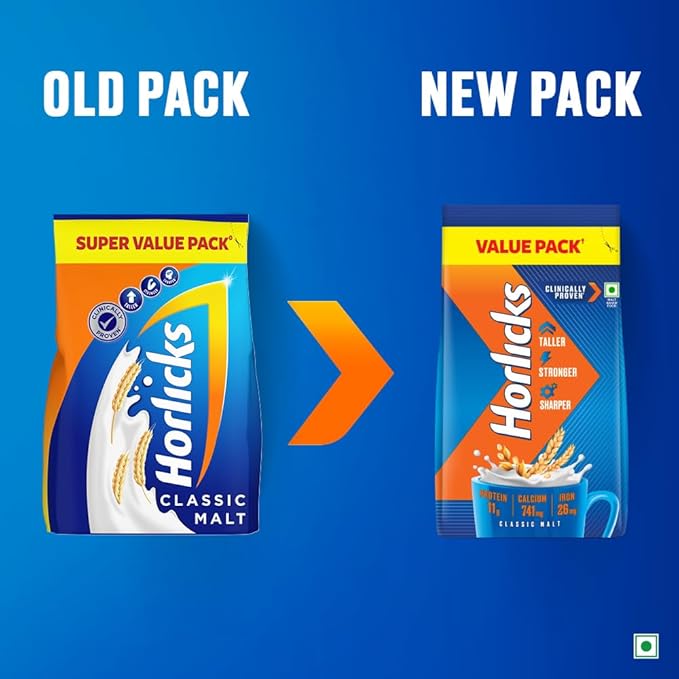 Horlicks Classic Malt 800g Pack - extra image