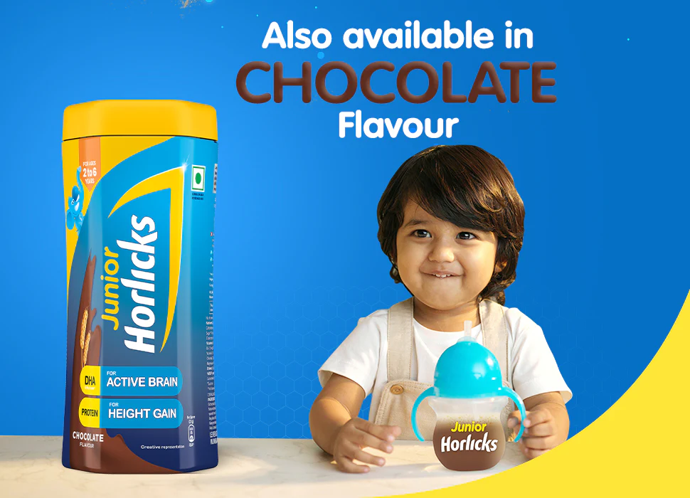 Junior Horlicks Chocolate Flavour 500g Jar - extra image