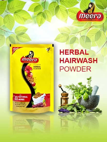 Meera Herbal Powder Shampoo 5.5g - extra image