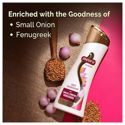 Meera Small Onion Fenugreek Shampoo 80ml - extra image
