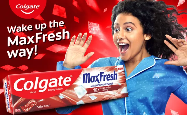 Colgate Toothpaste Maxfresh Spicy Fresh- 150gm X 2n = 300gm(Red Gel) - extra image