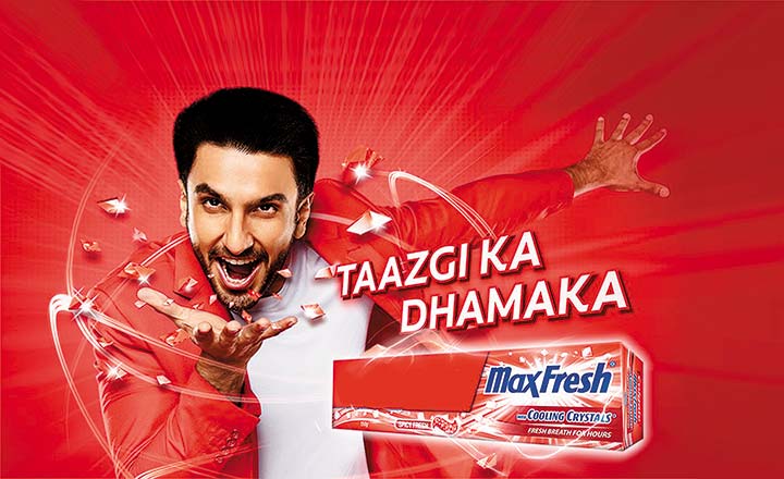 Colgate Toothpaste Maxfresh Spicy Fresh- 38gm (Red Gel) - extra image